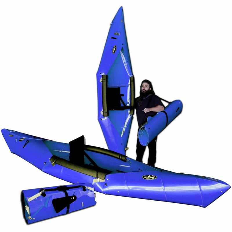 Fold-up Kayak BLUE | Foldable Kayak by Tucktec