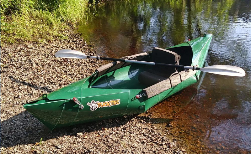 BLACK Limited Edition | 10 foot Foldable Kayak | Tucktec Folding Kayak